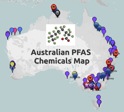 Australian PFAS Chemicals Map